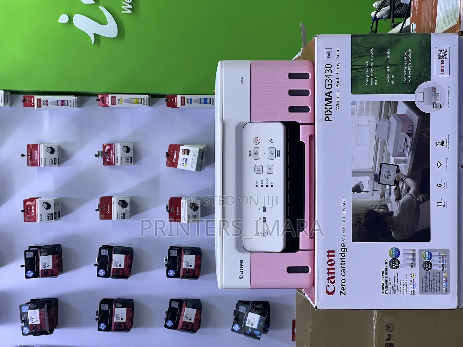  Canon Pixma G3430 — Wireless, Efficient Affordable Pink