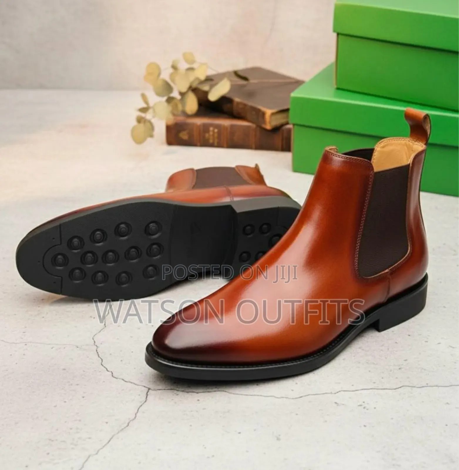 Men's Leather Boot Shoes Classically Timeless and Abiding