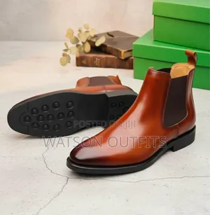 Men's Leather Boot Shoes Classically Timeless and Abiding