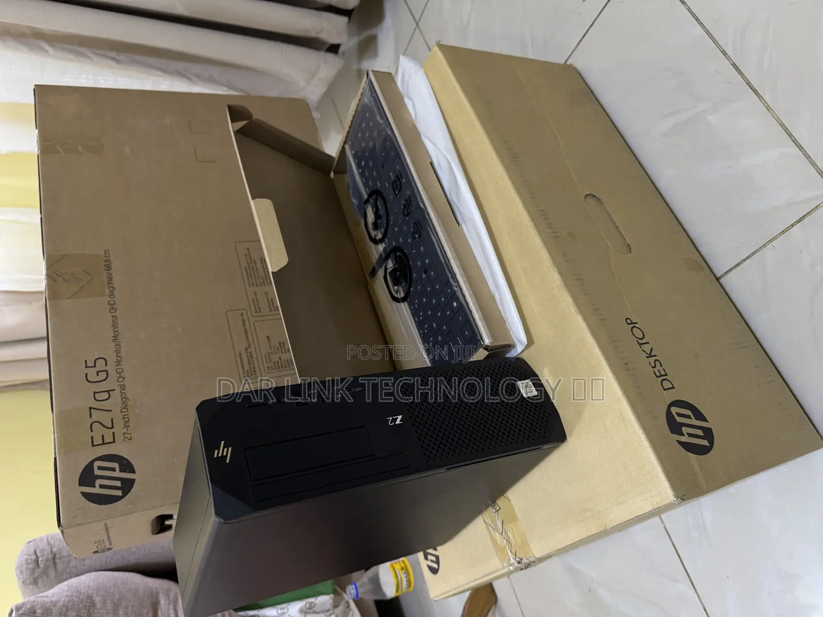 Desktop Computer HP Z2 G5 SFF 16GB Intel Core I5 HDD+SSD 1T