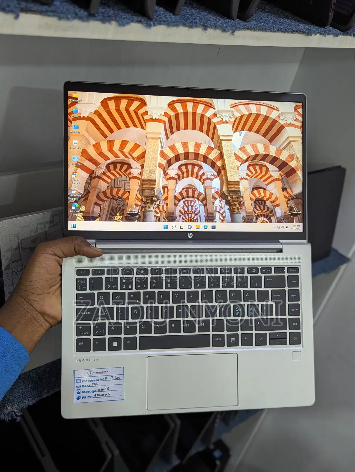 New Laptop HP ProBook 440 G8 8GB Intel Core I3 SSD 256GB