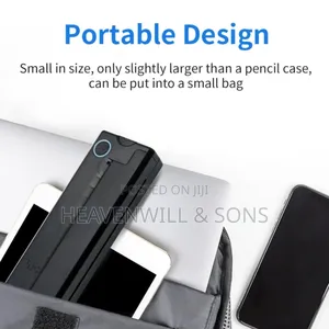 Rechargeable Wireless A4 Thermal Printer – Inkless, Compact & Portable