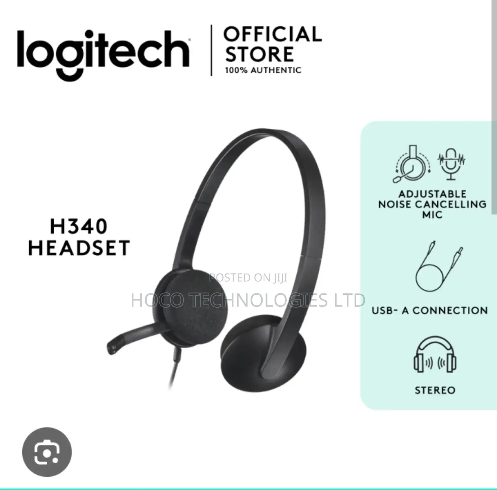 Logitech H340
