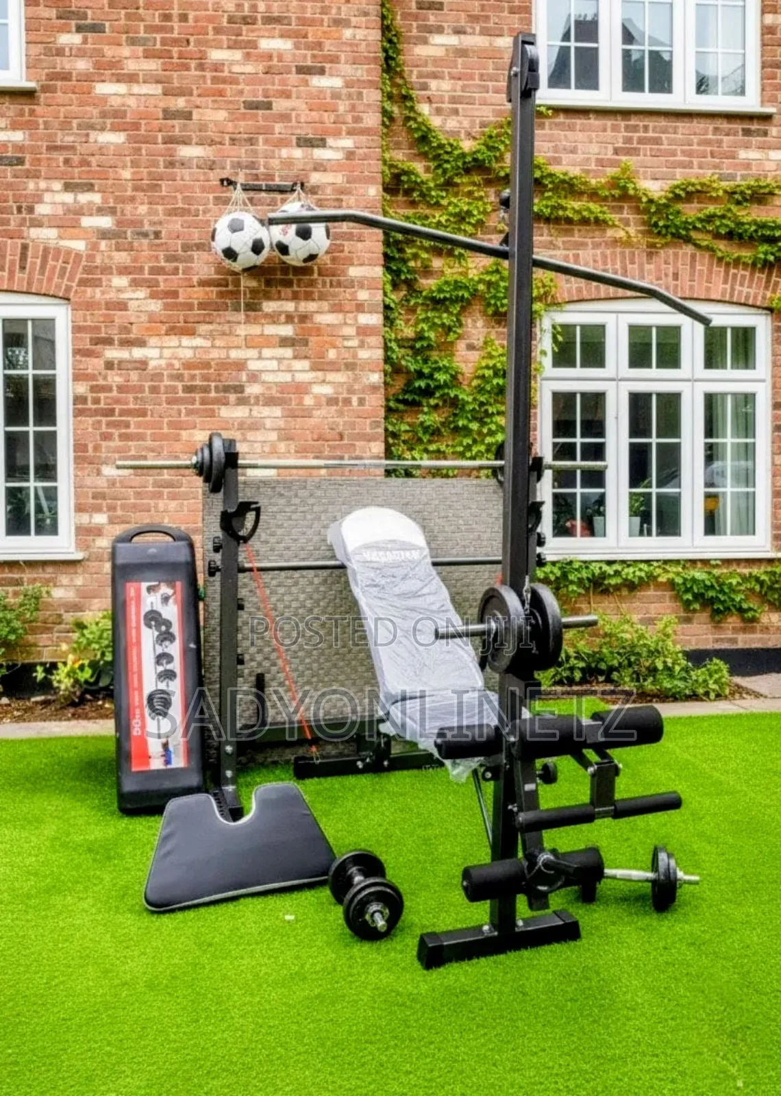 Multi Bench With Dumbell Set 50kg