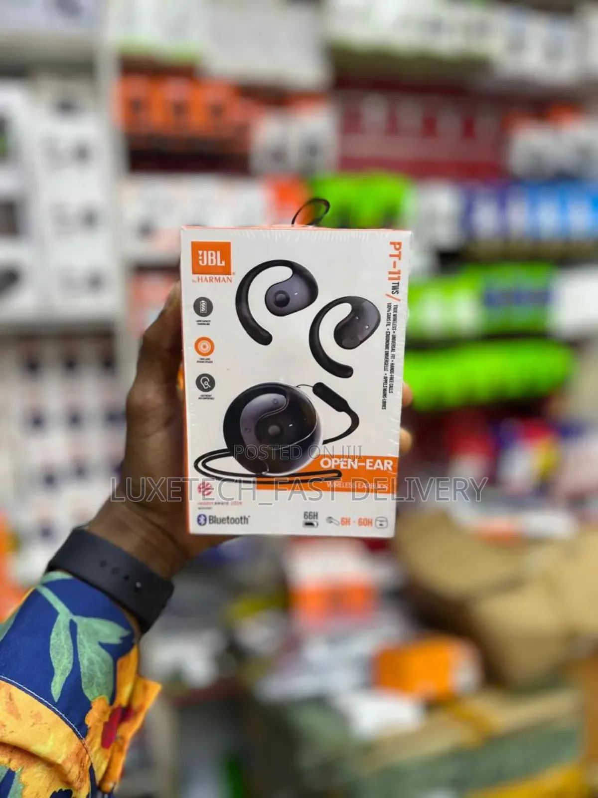 JBL Pt-11 TWS Open-Ear Wireless Earbuds