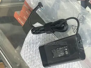 Original Hp 65w Laptop Charger With a 4.5mm Blue Pin Connector.