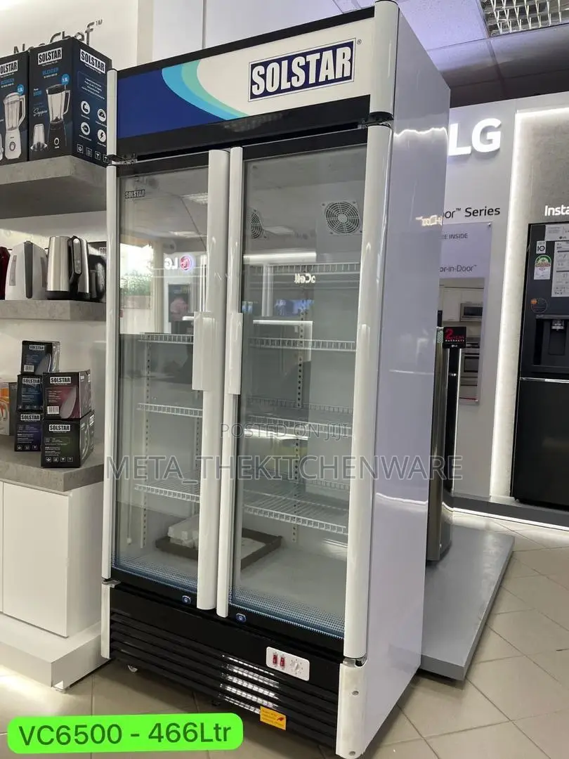 Solstar Showcase Fridge Double Door 466l