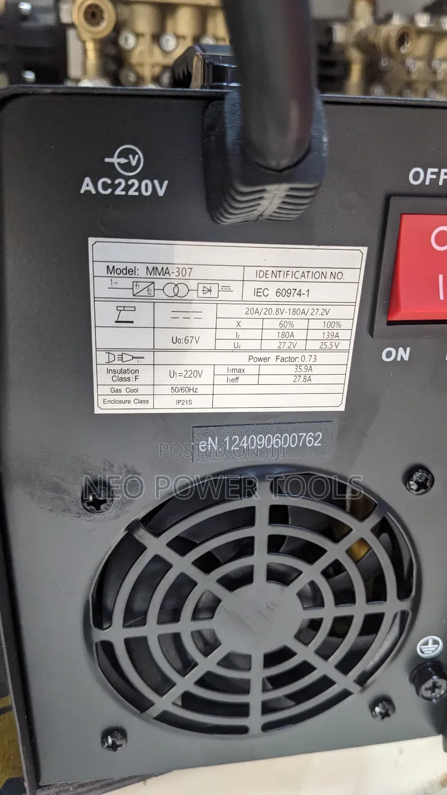 Welding Machine Mma 307