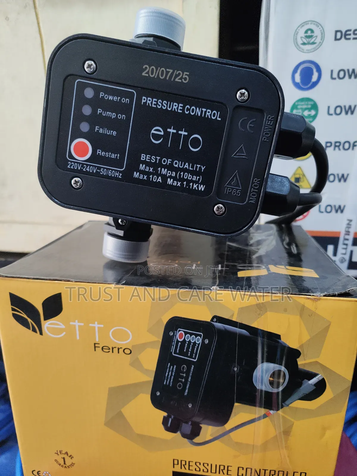 Etto Ferro Pressure Controller