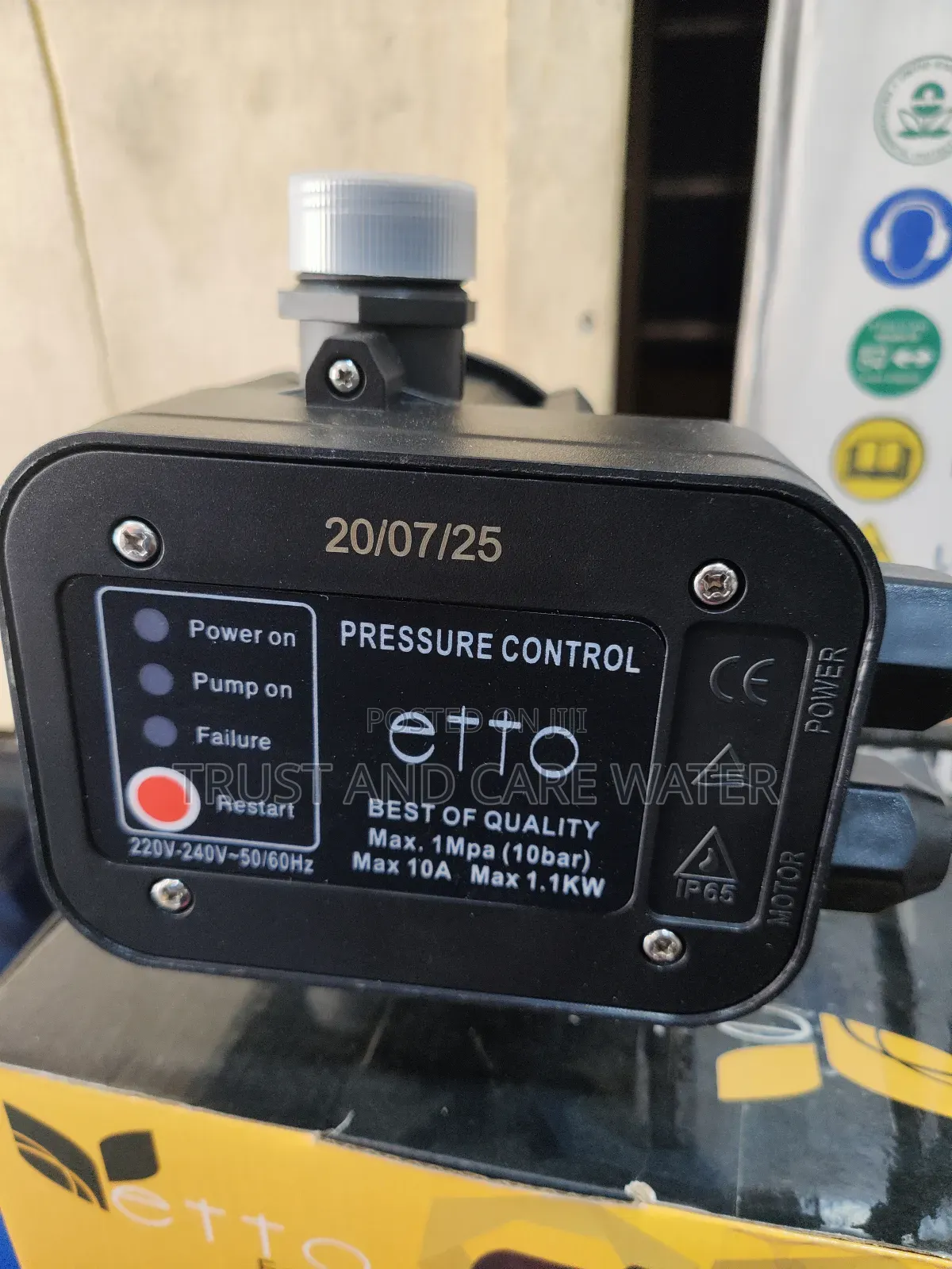 Etto Ferro Pressure Controller