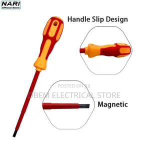 9 Pieces Insulated Screwdrivers Set.