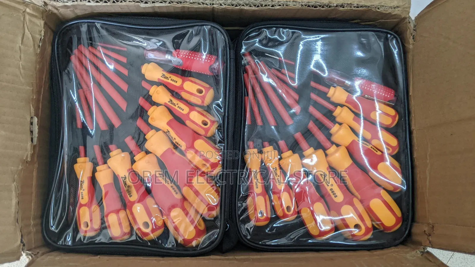 9 Pieces Insulated Screwdrivers Set.