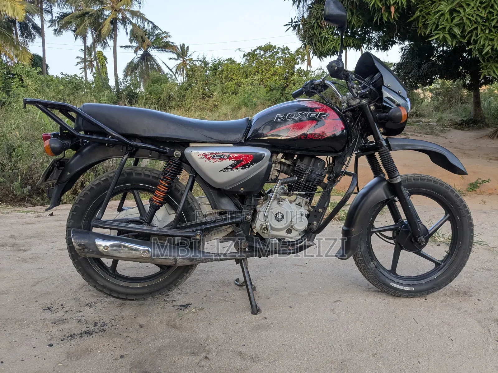 Bajaj Boxer 150 UG 2024 Black