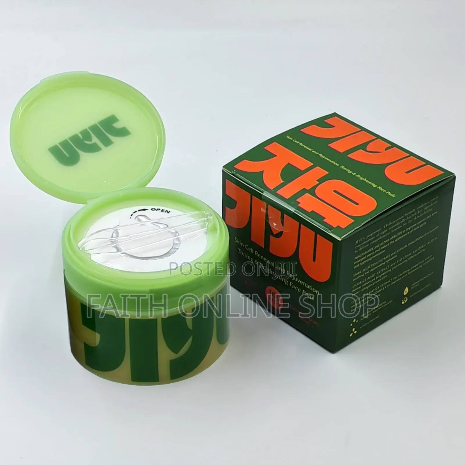 Jiyu Toning Brightening Face Pads