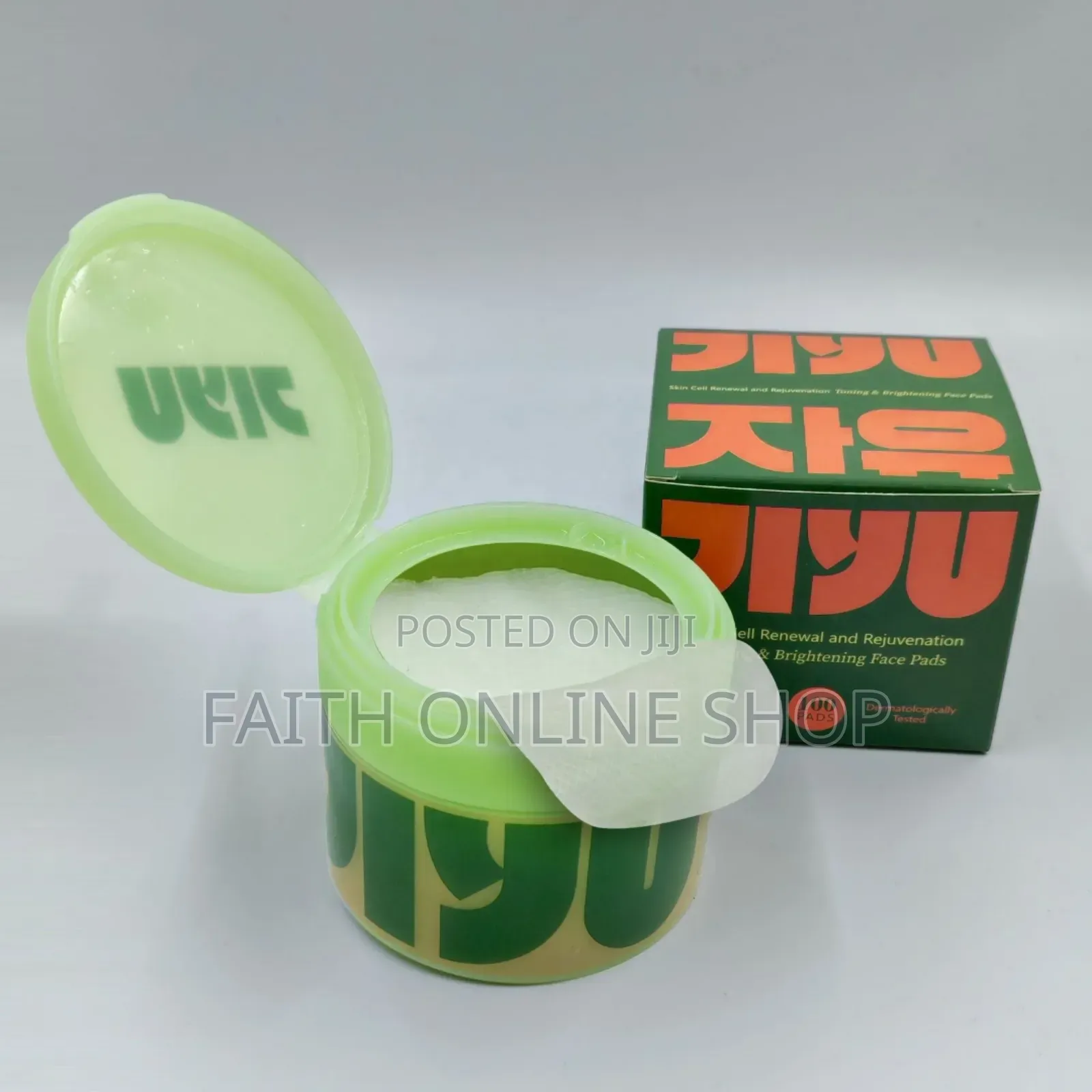 Jiyu Toning Brightening Face Pads