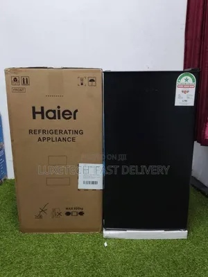 Haier Single-Door Black Fridge 90 Liters