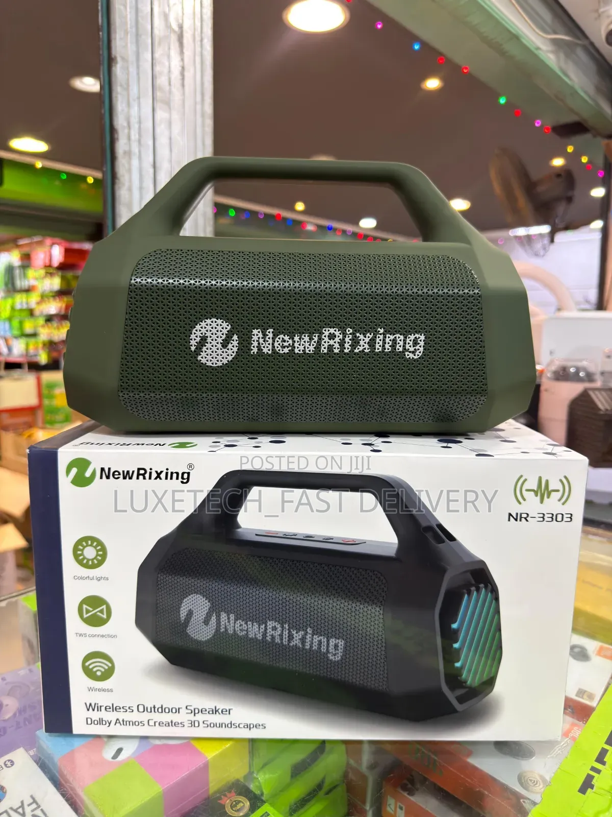 New Rixing Nr-3303 Wireless Outdoor Speaker