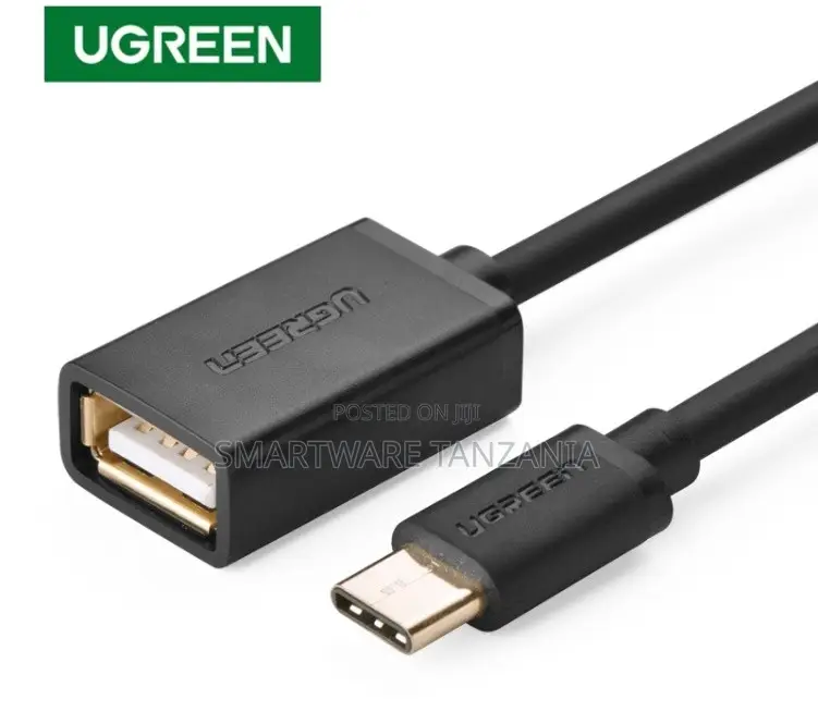 Ugreen Us154 Usb C to Usb 2.0 Adapter Female to Male Type C Otg Cable