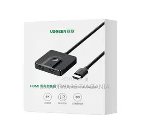 Ugreen Cm311 Hdmi Switch 60hz Bidirectional Splitter 2 in 1 Cable