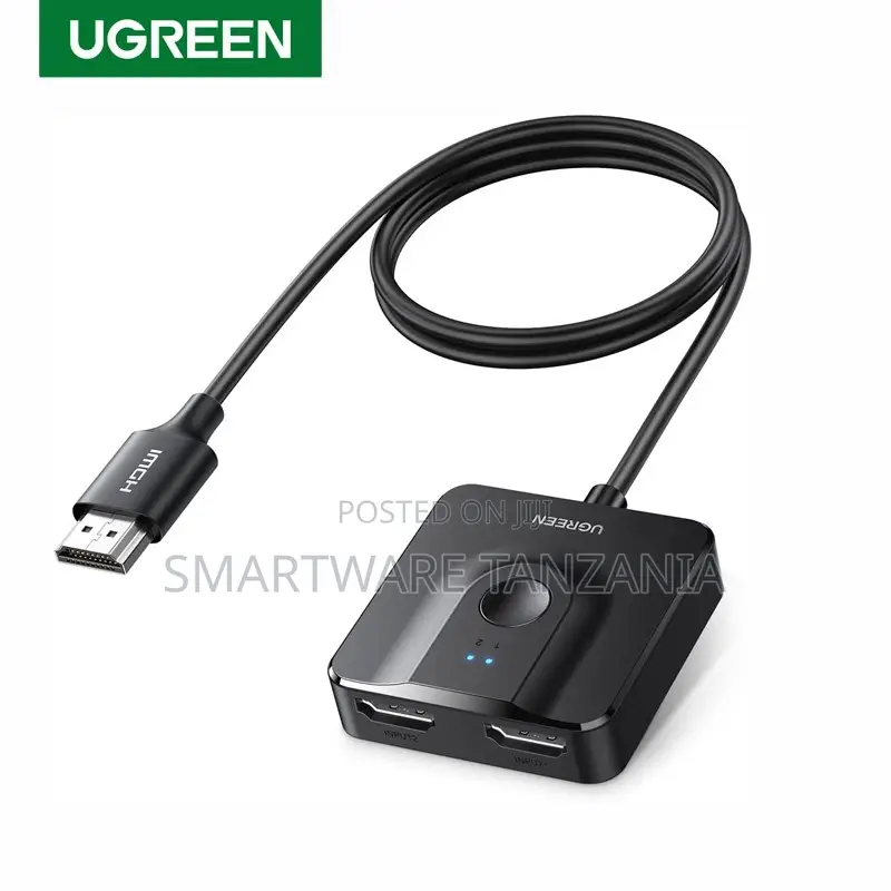 Ugreen Cm311 Hdmi Switch 60hz Bidirectional 2 in 1 Splitter 3.3ft