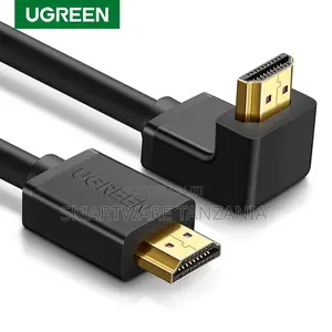 Ugreen Hdmi Cable 90 Degree Right Angle High Speed 2.0 Tv Monitor