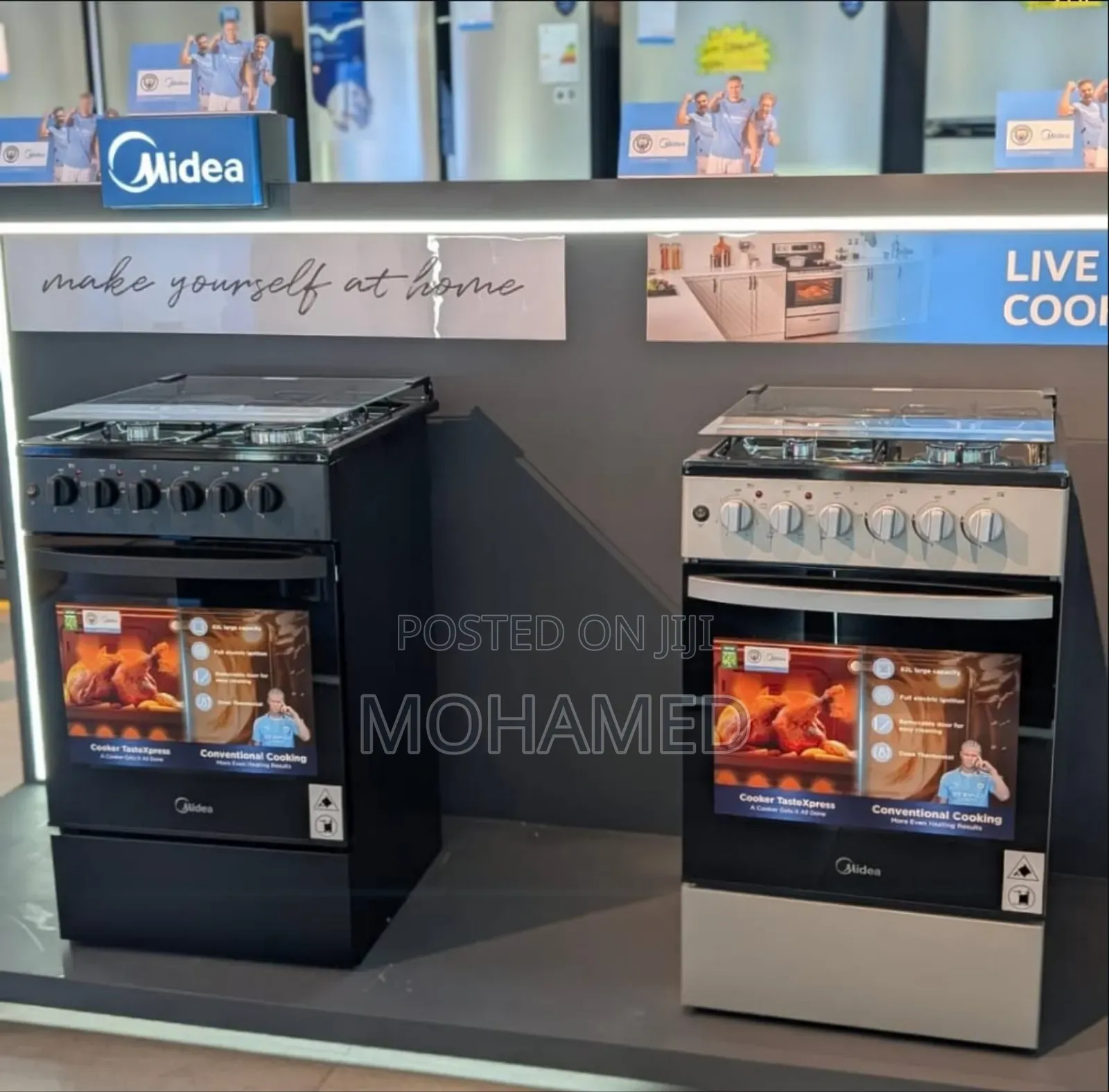 Midea Standing Gas Cooker