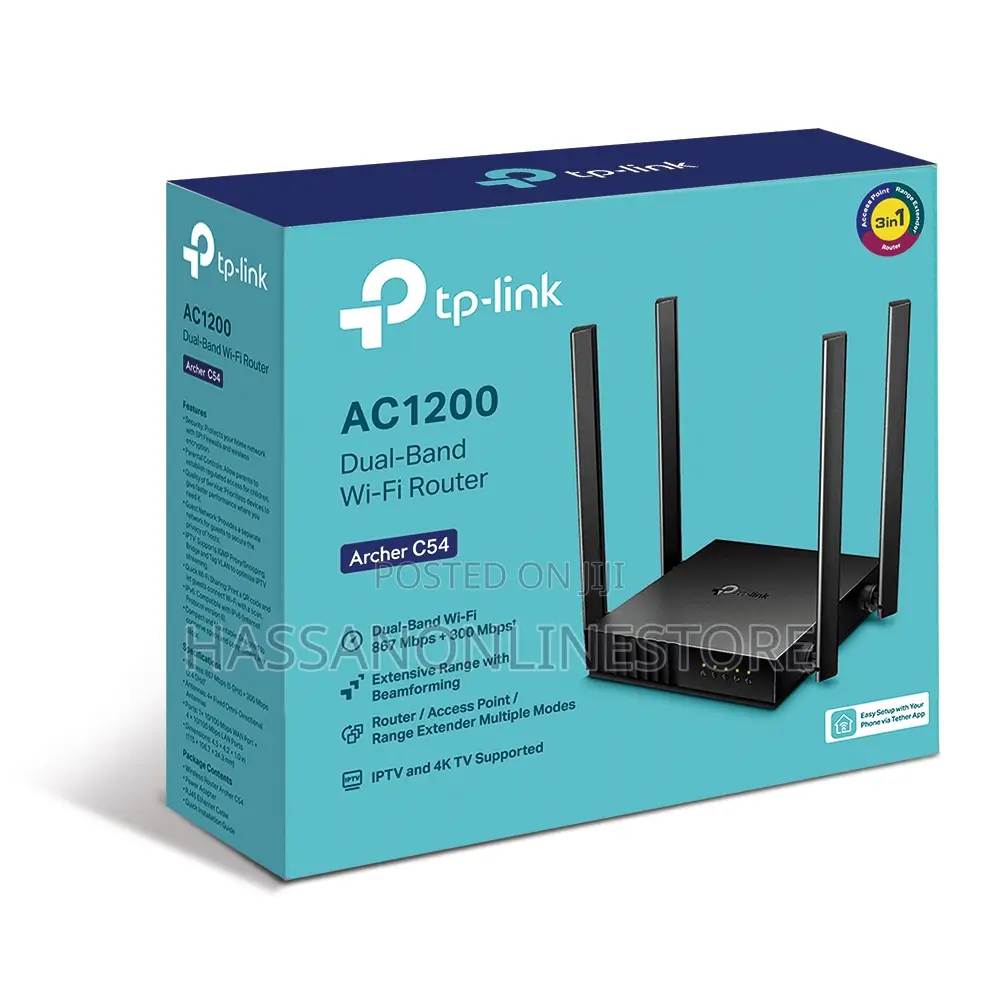 Tp-Link Archer C54 Ac1200 Dual Band Wi-Fi Router