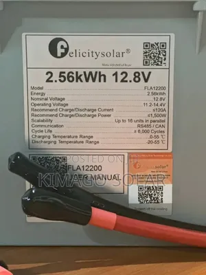 Felicity Fla12200 Lifepo4 Energy Battery 12.8v 200ah