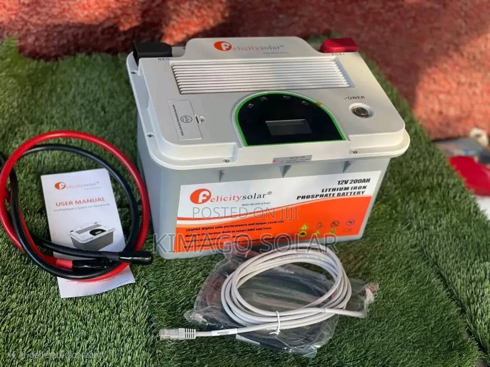 2.56kwh Floor Mounted Lifepo4 Battery Felicity 12v