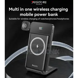 Yesido Yp69 10000mah 6-in-1 Magnetic Wireless Power Bank