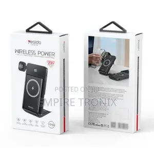 Yesido Yp69 10000mah 6-in-1 Magnetic Wireless Power Bank