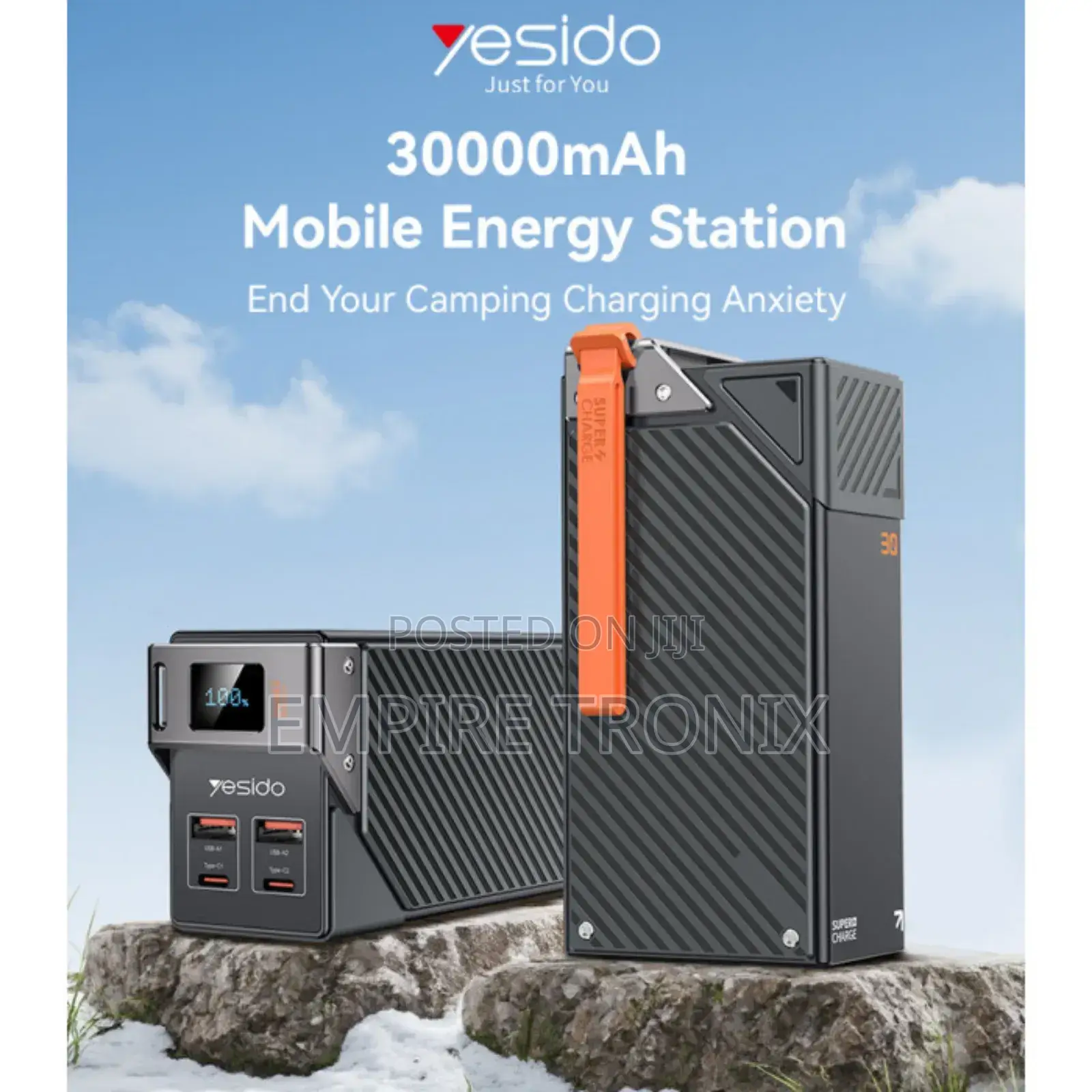 Yesido Yp62 30000mah 22.5w Fast Charging Power Bank