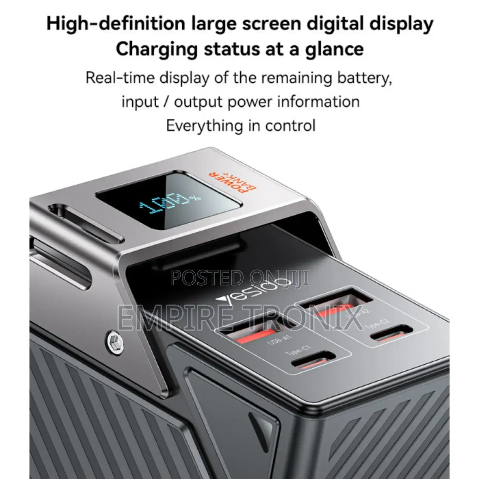 Yesido Yp62 30000mah 22.5w Fast Charging Power Bank