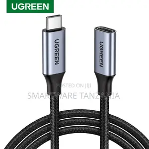 Ugreen Usb C 1.5ft Extension Cable 3.2 Male to Female Nylon Extender