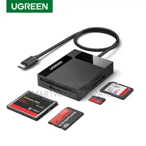 Ugreen Cr125 Usb C Sd Card Reader 4 in 1 Micro Ms Cf Flash Adapter