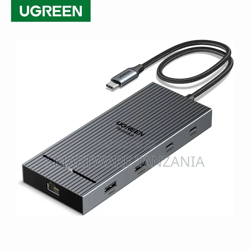 Ugreen Revodok 10 in 1 Usb C Docking Station Dual Hdmi Pd100w Hub