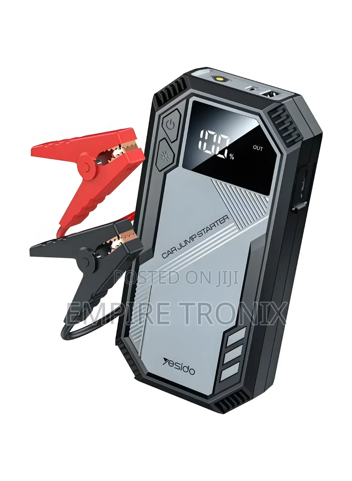Yesido Vc11 Car Jump Starter 6000mah 800a Emergency Power Bank Led