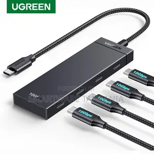 Ugreen 10gbps Usb C Hub 4 Port Usb 3.2 Splitter 20cm Cable Multiport