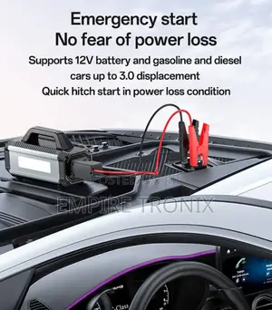 Yesido Vc13 5-in-1 Car Jump Starter 10000mah