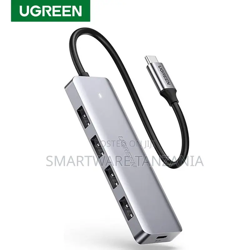 Ugreen Cm219 5 in 1 Usb C Hub 5 Port Type C Usb 3.0 Splitter Adapter