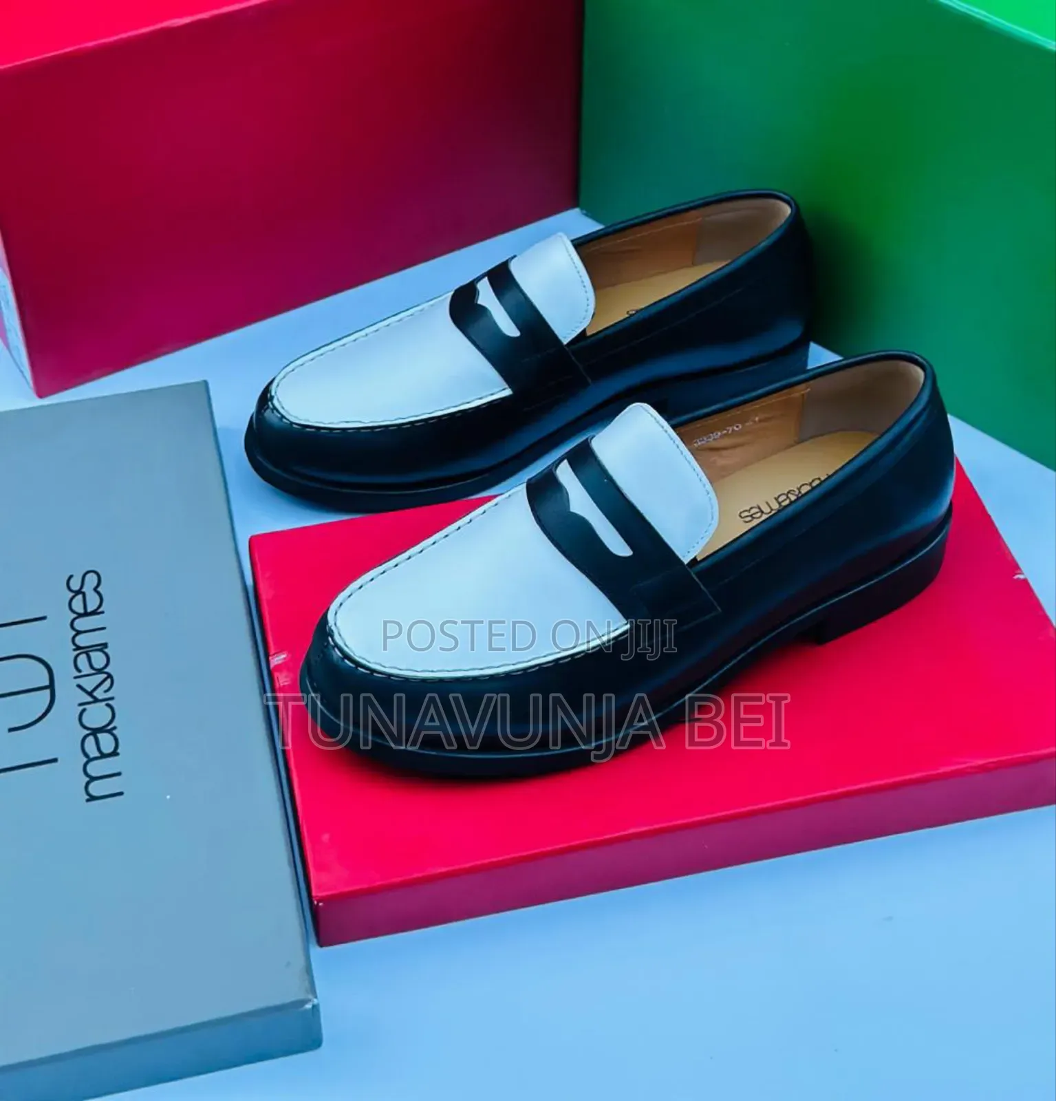 Mack James Brand Leather Shoes 