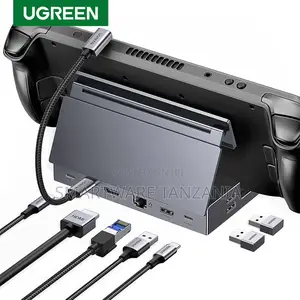 Ugreen Steam Deck Dock 9 in 1 Usb C 60hz Hdmi Rj45 10gbps Foldable