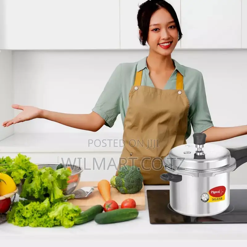 Pigeon Pressure Cooker 3l Deluxe Outer Lid Aluminium Sap 102