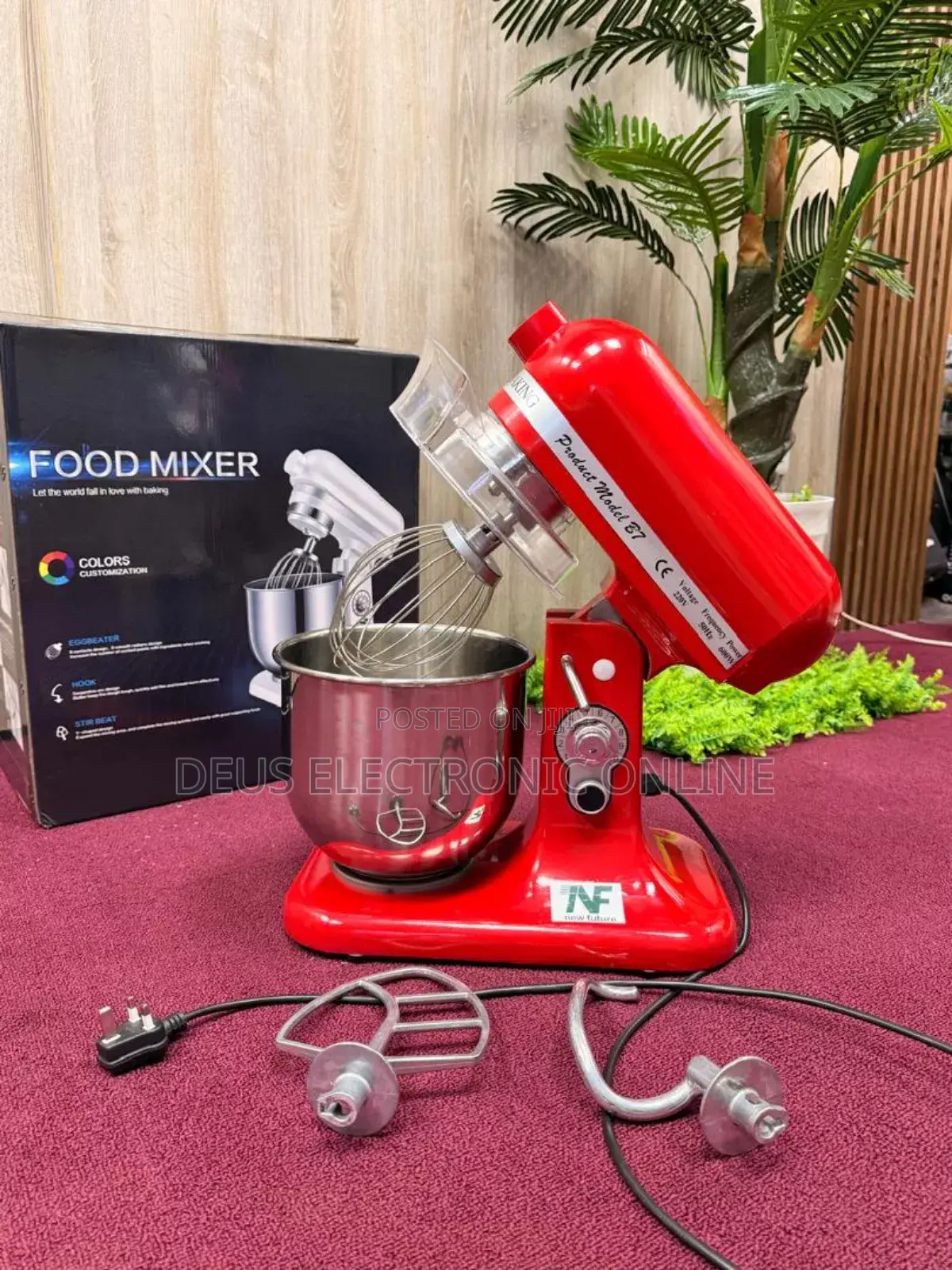 Stand Mixer B7 Heavy Mashine . Yellow Colour.
