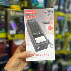 Recrsi Re-Pb-501 Power Bank 50,000 Mah