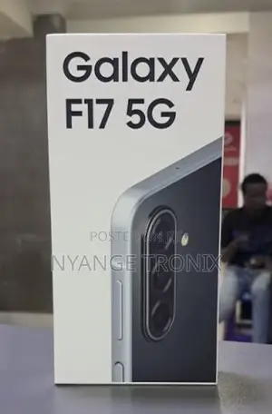 New Samsung Galaxy F17 5G 128 GB Black