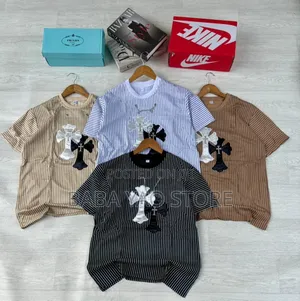 Wholesale Prices High-grade Round Neck Short-sleeved T-shirts.