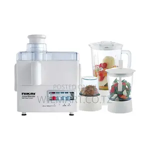 Nikai Juicer Extractor 1.6l 4 in 1 Juicer Blender Meat Chopper Grind