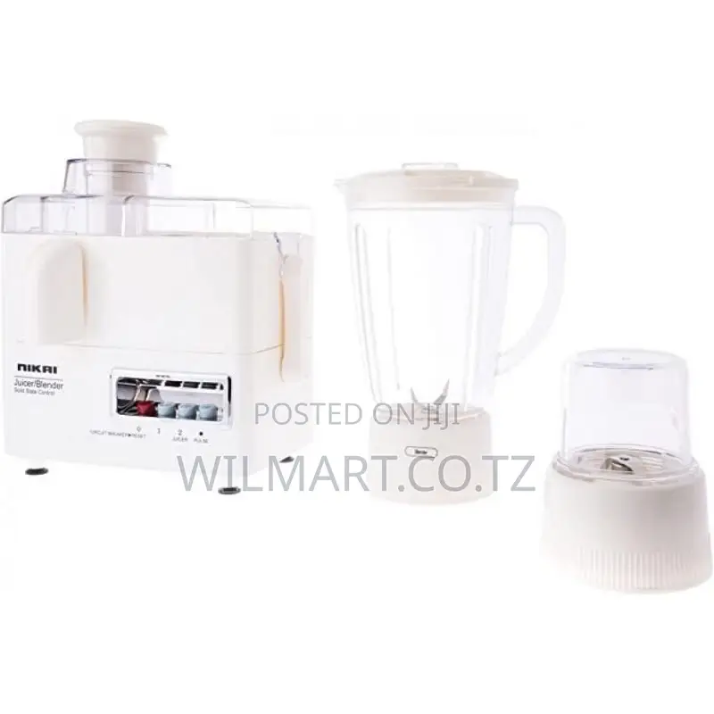 Nikai Juicer Extractor 1.6l 4 in 1 Juicer Blender Meat Chopper Grind