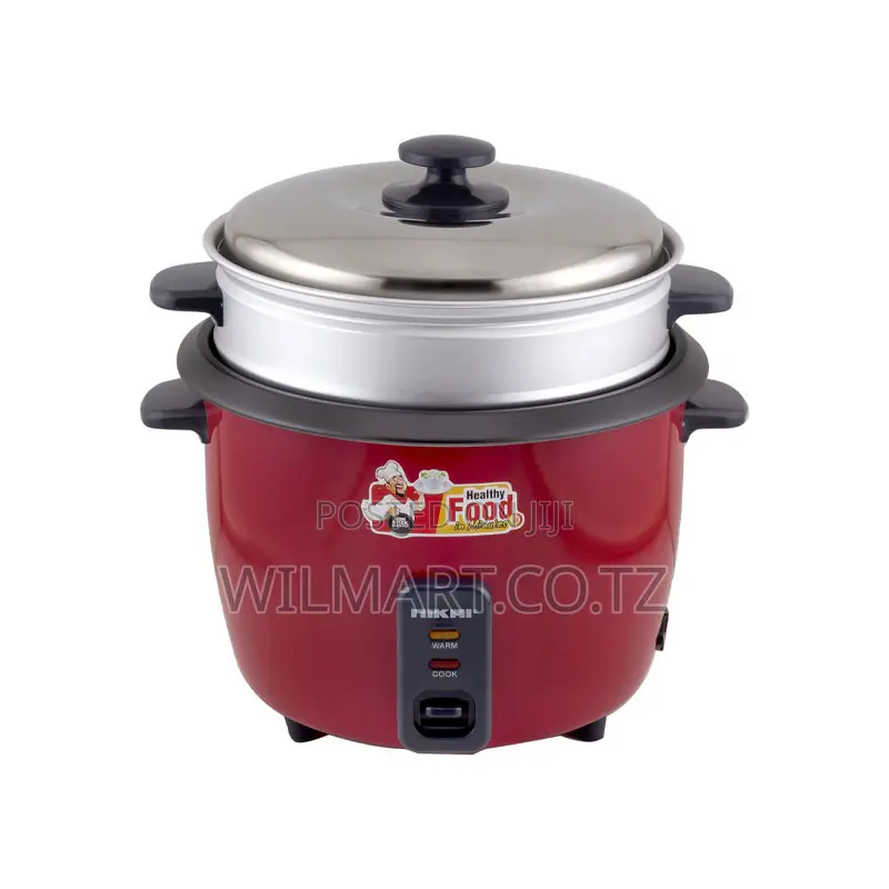 Nikai Rice Cooker 1.8l Keep Warm Function Teflon Coated Inner Pot 700w